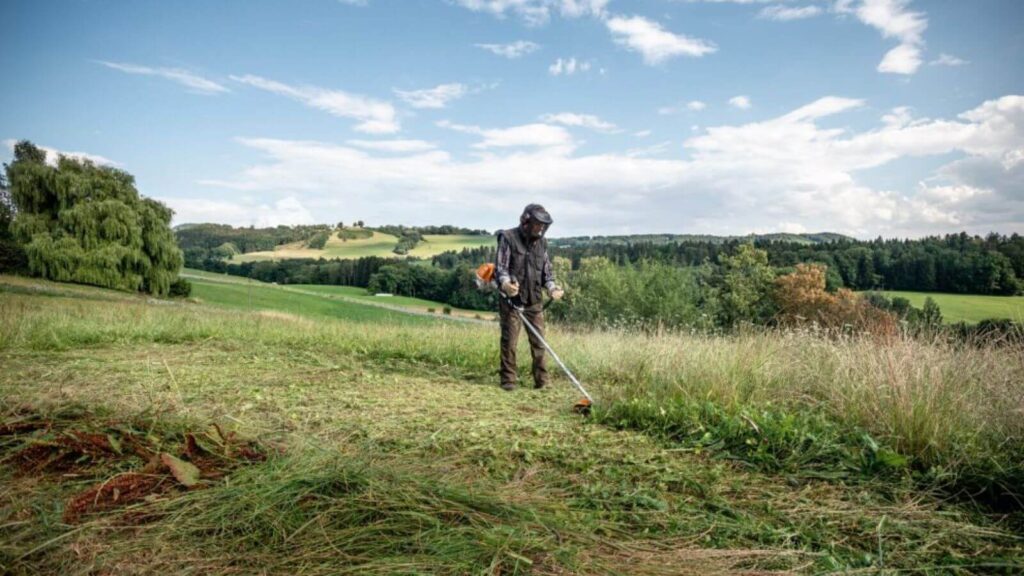 Košenje velikih površina Stihl trimeri